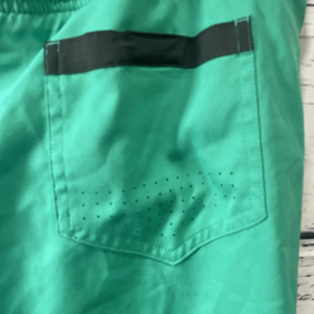 Vintage Nike Swim Trunks Mens‎ Large Teal Green Swoosh Lined 90s Y2K